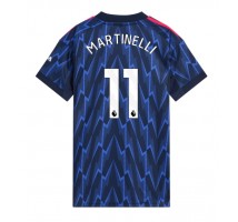Arsenal Gabriel Martinelli #11 Koszulka Wyjazdowa damskie 2025-26 Krótki Rękaw